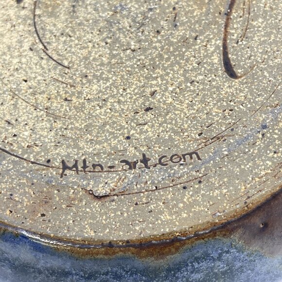 handcrafted mountain arts pottery ceramic moose soup mug 24oz capacity - Picture 5 of 6